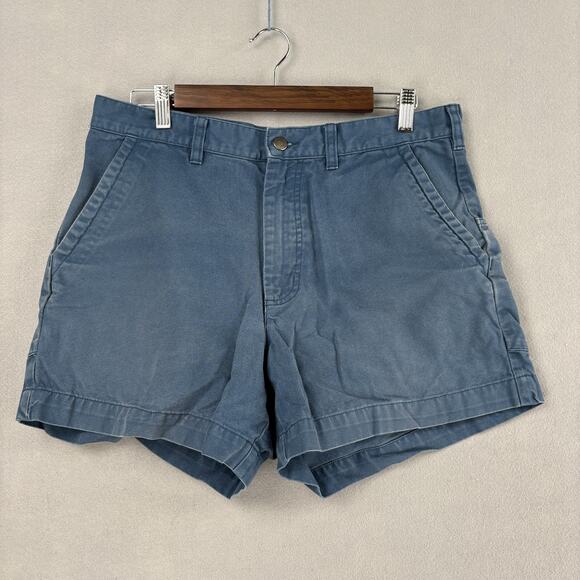 Patagonia Other - Patagonia Stand Up Shorts Mens 35 Blue Organic Cotton Canvas Chino 4.5" Inseam